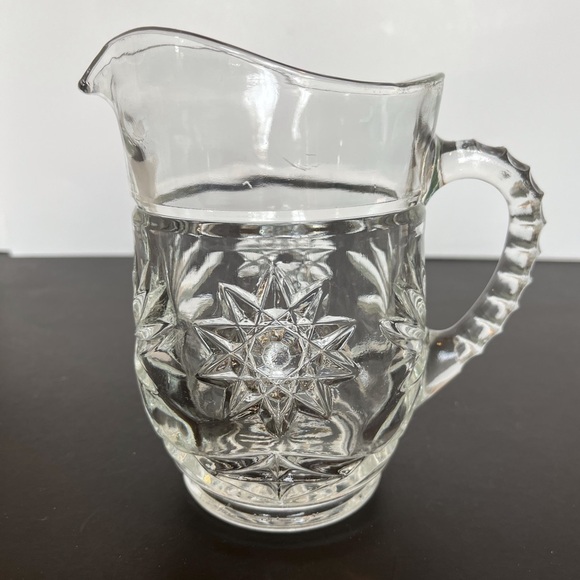 Anchor Hocking Other - Vintage Anchor Hocking Starburst Small Pitcher